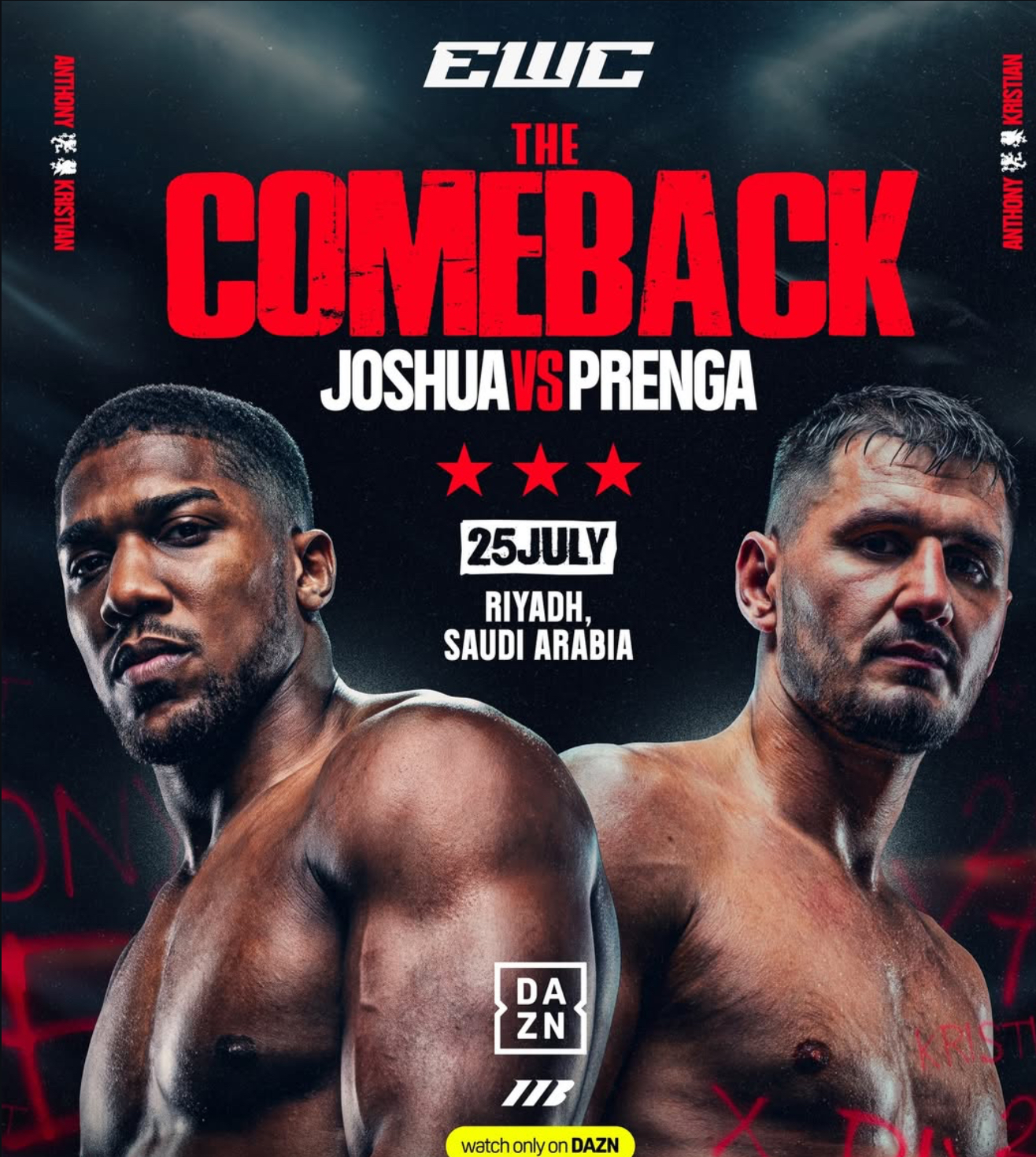 THE COMEBACK JOSHUA VS PRENGA - Riyadh